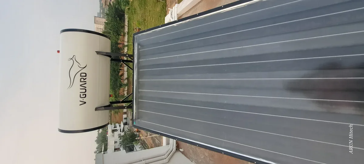 V-Guard 100 LPD solar heater dealer Tamil Nadu Tiruppur Arun Hitech