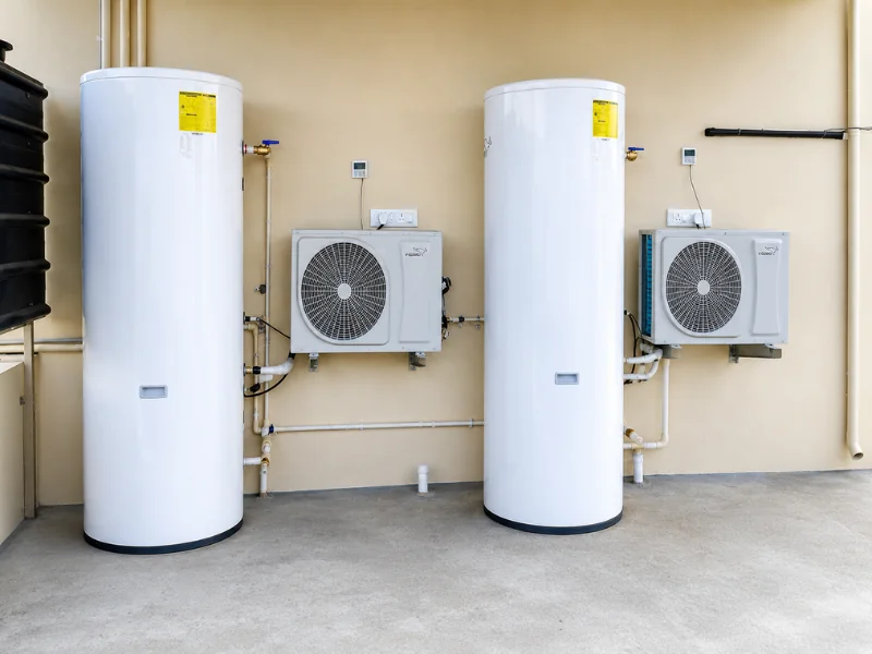 V-Guard 500L heat pump hotel Coimbatore Tamil Nadu — Arun Hitech dealer
