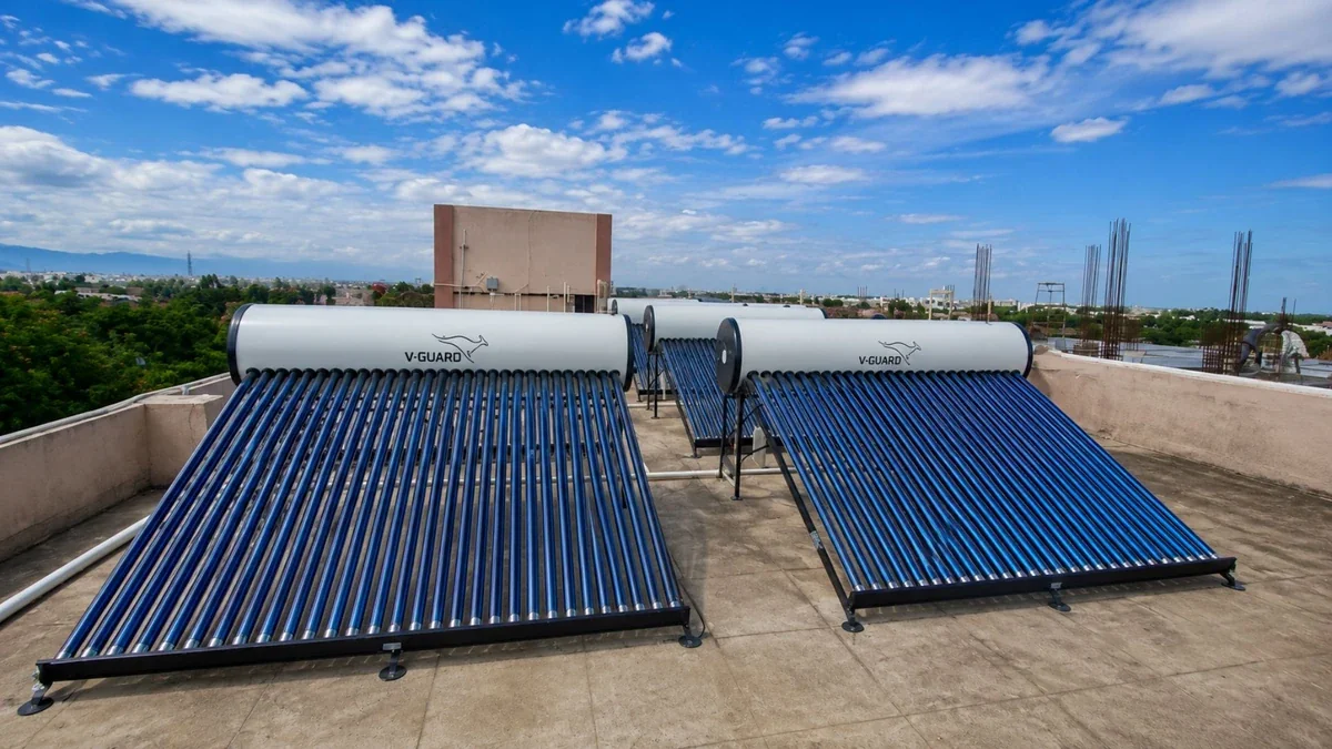 Best 500 liter solar water heater apartment Coimbatore — Arun Hitech dealer
