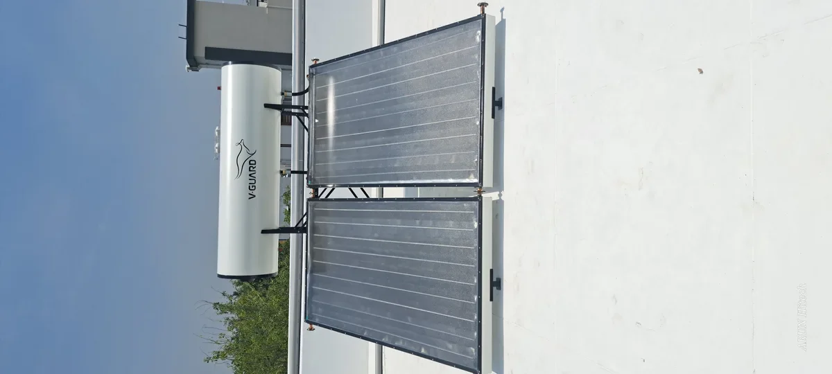 Buy V-Guard 200 LPD solar water heater Coimbatore best price dealer