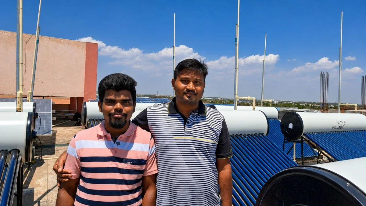 Durable 500 liter solar water heater Coimbatore Tamil Nadu — Arun Hitech dealer