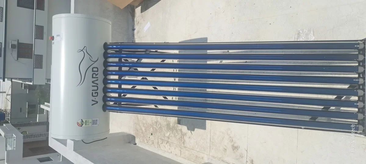 V-Guard TRU HOT 100 PRO solar energy water heater Coimbatore green