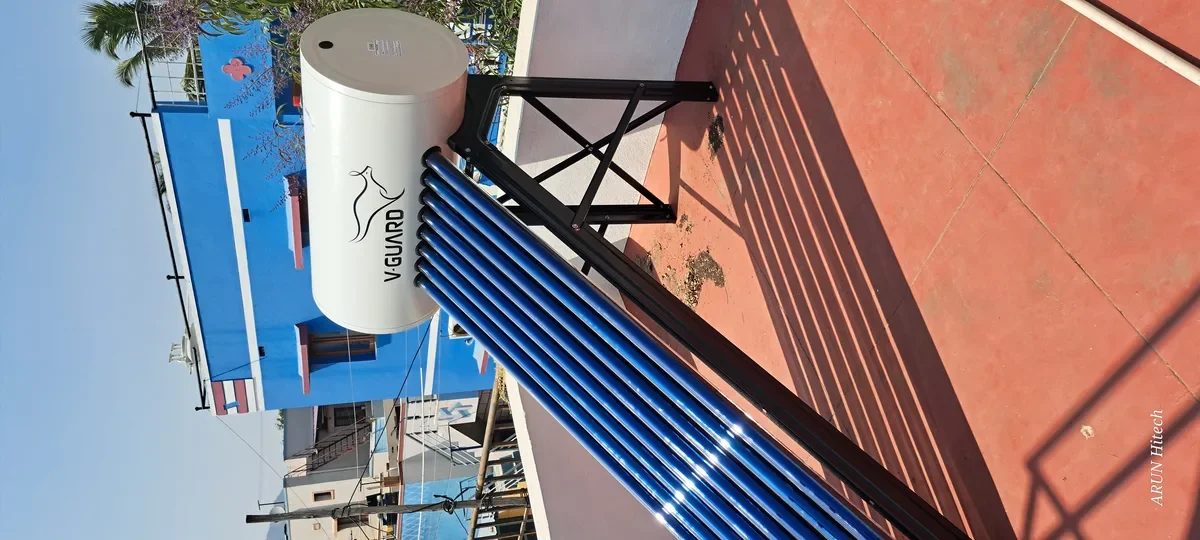 V-Guard TRU HOT 100 PRO solar water heater Coimbatore 2026 Arun Hitech