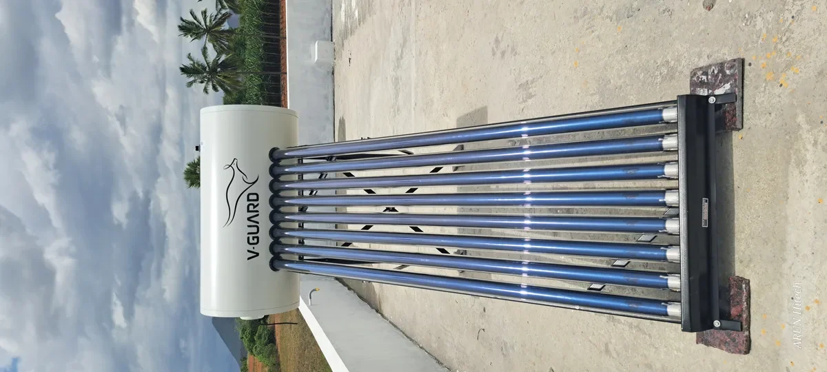 V-Guard TRU HOT 100 PRO solar water heater dealer Coimbatore Arun Hitech