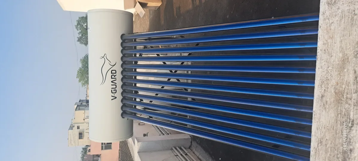 V-Guard TRU HOT 150 PRO compact solar water heater home Coimbatore