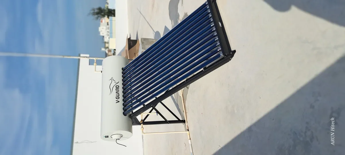 V-Guard TRU HOT 150 PRO flat plate solar water heater Coimbatore FPC