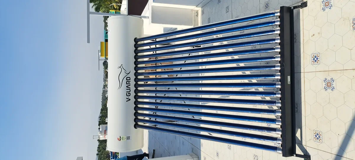 V-Guard TRU HOT 200 PRO solar heater Arun Hitech Coimbatore authorized dealer
