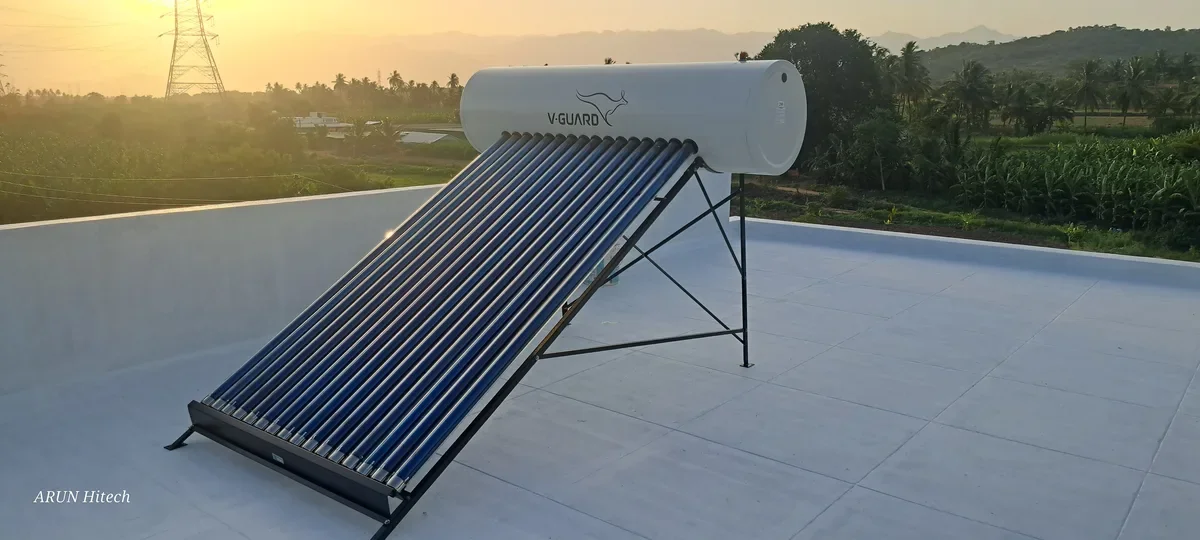 V-Guard TRU HOT 200 PRO solar water heater Coimbatore best price