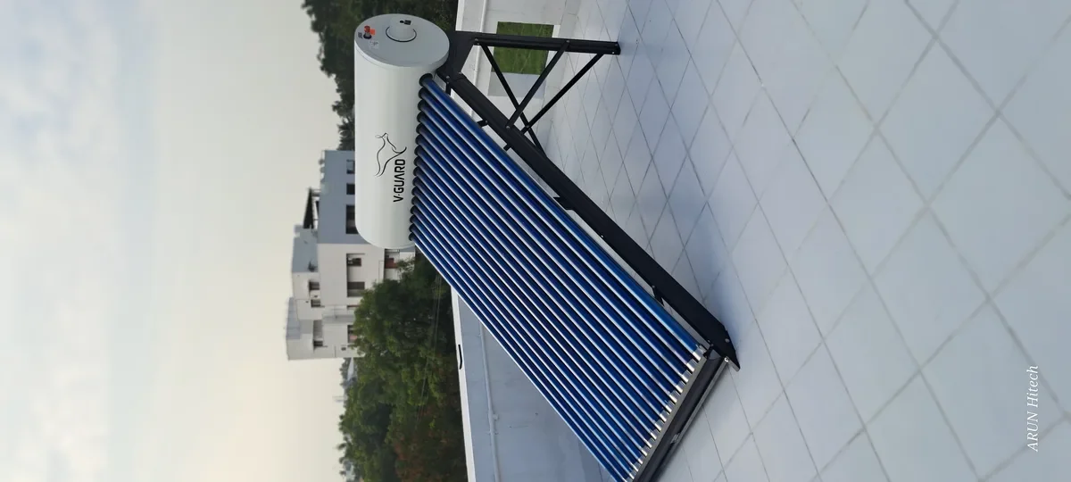 V-Guard TRU HOT 200 PRO solar water heater for resort Tamil Nadu
