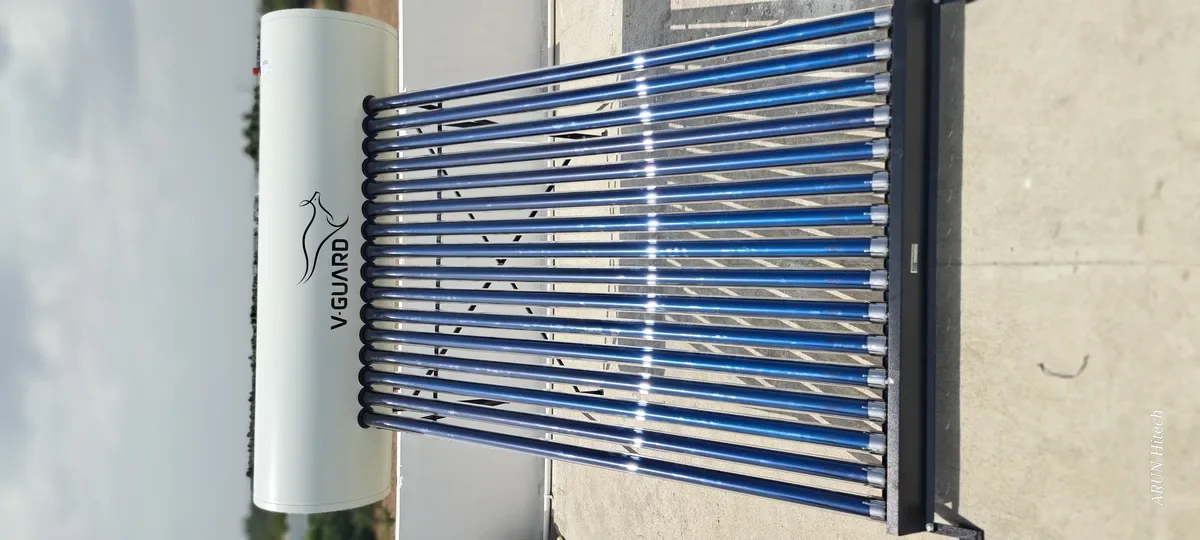 V-Guard TRU HOT 200 PRO solar water heater installation process Coimbatore