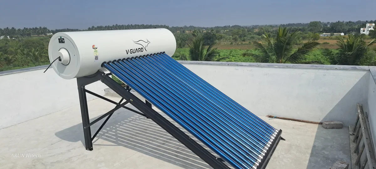 V-Guard TRU HOT 200 PRO solar water heater maintenance service Coimbatore