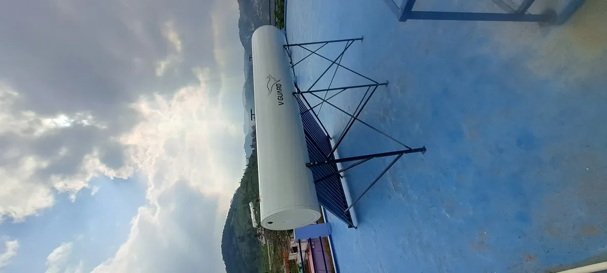 V-Guard TRU HOT 300 PRO solar water heater Arun Hitech Coimbatore authorized dealer