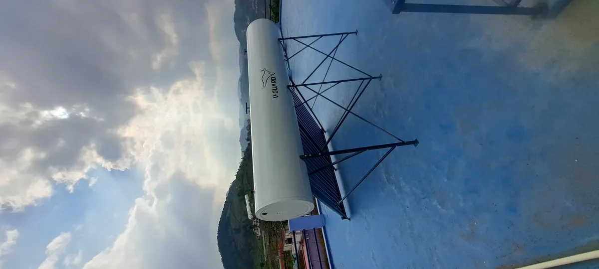 V-Guard TRU HOT 300 PRO solar water heater Tiruppur Tamil Nadu Arun Hitech