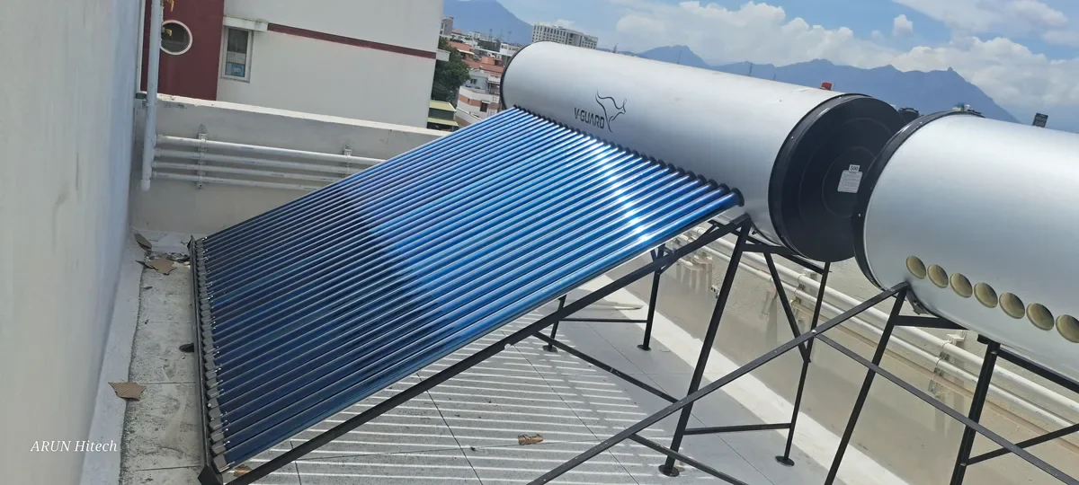 V-Guard TRU HOT 500 high efficiency solar water heater Tamil Nadu