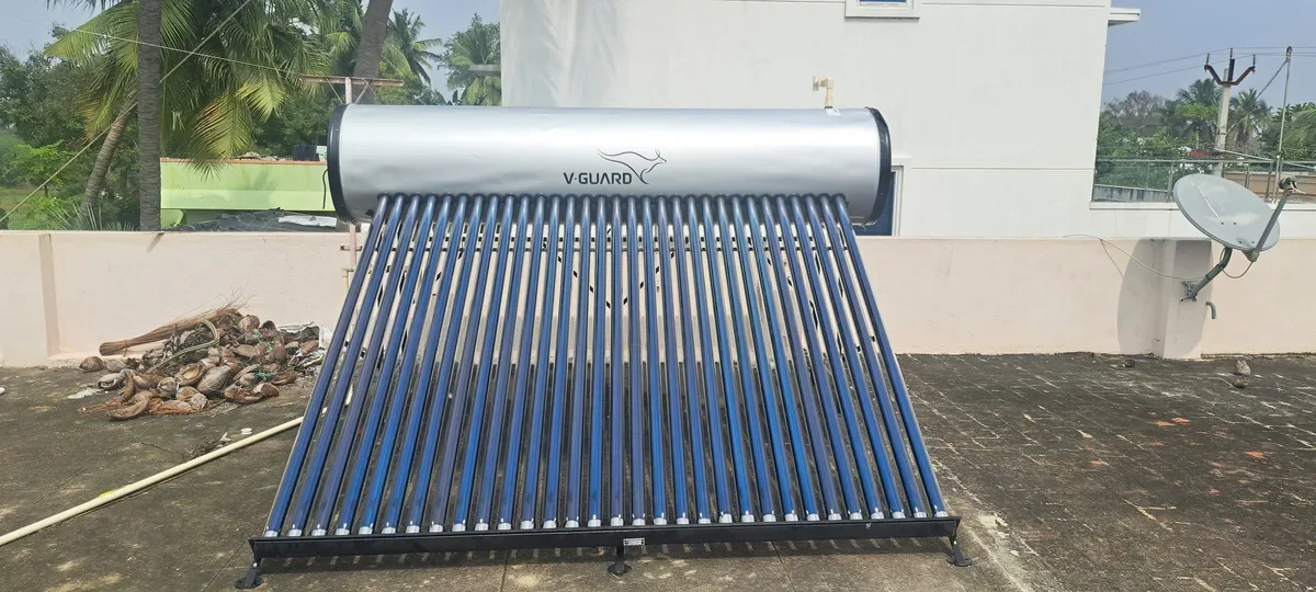 V-Guard TRU HOT 500 solar assisted water heater industrial Tamil Nadu