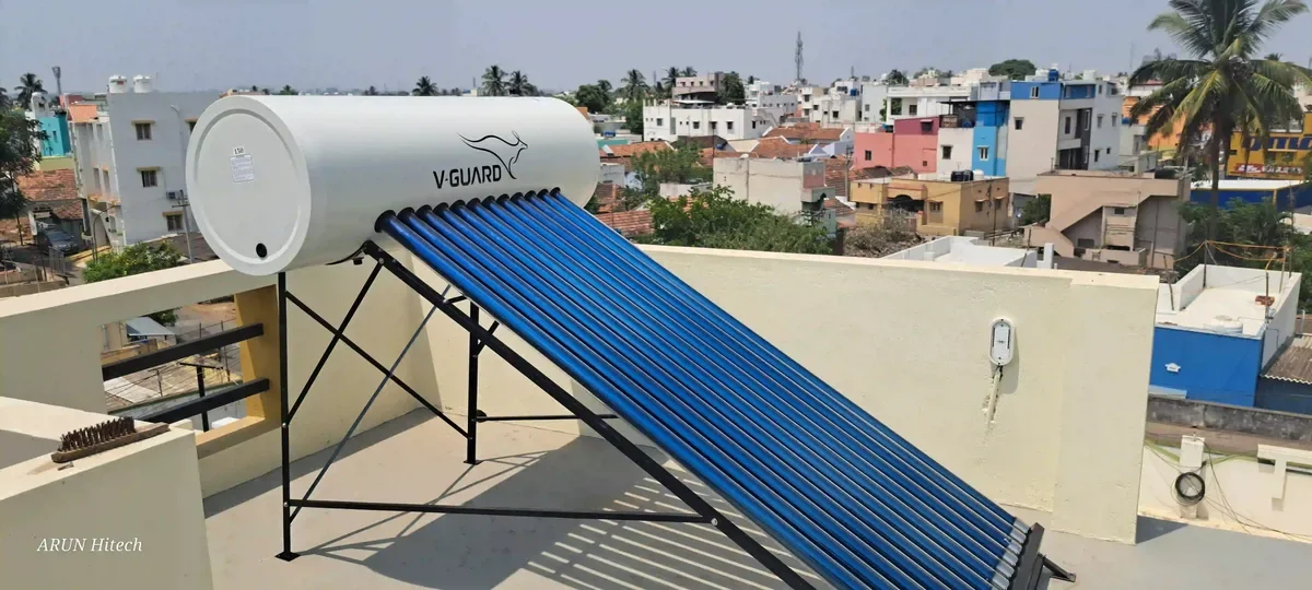 V-Guard TRU HOT 150L price Coimbatore solar water heater